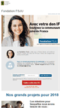 Mobile Screenshot of fsju.fondationjudaisme.org